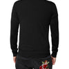 Dolce & Gabbana Black Cashmere Button Down Cardigan Sweater