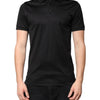 Dolce & Gabbana Black DG Collared Short Sleeves Polo T-shirt