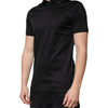 Dolce & Gabbana Black DG Collared Short Sleeves Polo T-shirt