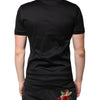 Dolce & Gabbana Black DG Collared Short Sleeves Polo T-shirt