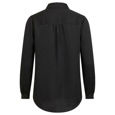 Vila Clothes Black Polyester Sweater