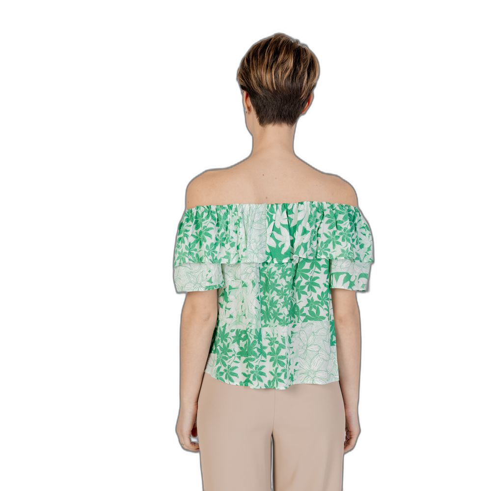 Desigual Green Viscose Shirt