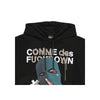 Comme Des Fuckdown Black Cotton Sweater