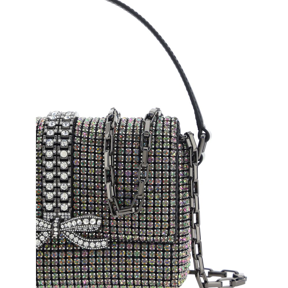 Self-Portrait Strass Baguette Handbag