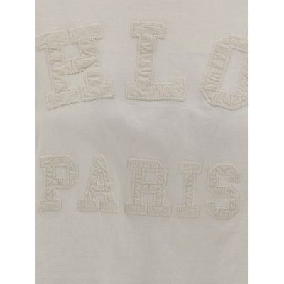 Chloé Cotton cropped T-shirt