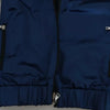 Dolce & Gabbana Blue Zipper Hooded DG Sport Sweater