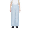 Vero Moda Blue Linen Jeans & Pant