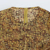 Dolce & Gabbana Sicilian Mosaic Print Silk Blouse