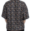 Dolce & Gabbana Enchanted Sicily Silk Blouse with Key Print