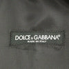 Dolce & Gabbana Sleek Gray Striped Wool Dress Vest