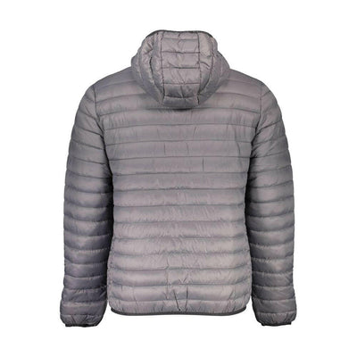 North Sails Gray Polyamide Men Jacket