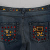 Dolce & Gabbana Enchanted Sicily Embellished Boyfriend Jeans