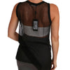 Dolce & Gabbana Elegant Sleeveless Black Mesh Top