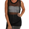 Dolce & Gabbana Elegant Sleeveless Black Mesh Top