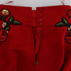 Dolce & Gabbana Enchanted Sicilian Rose Embroidered Mini Shorts