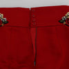 Dolce & Gabbana Enchanted Sicily Crystal-Embellished Silk Shorts