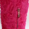 Dolce & Gabbana Elegant Pink Lambskin Fur Boots