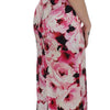 Dolce & Gabbana Floral Elegance Sheath Long Dress