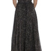 Dolce & Gabbana Glamorous Sequined Silk Full-Length Dress