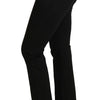 Dolce & Gabbana Elegant Black Cotton Dress Pants