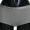 Dolce & Gabbana Shimmering Silver Stretch Cotton Underwear